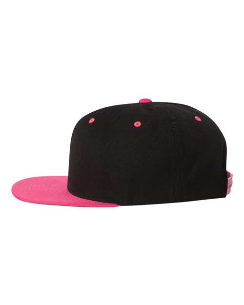 YP Classics Premium Flat Bill Snapback Cap 6089M