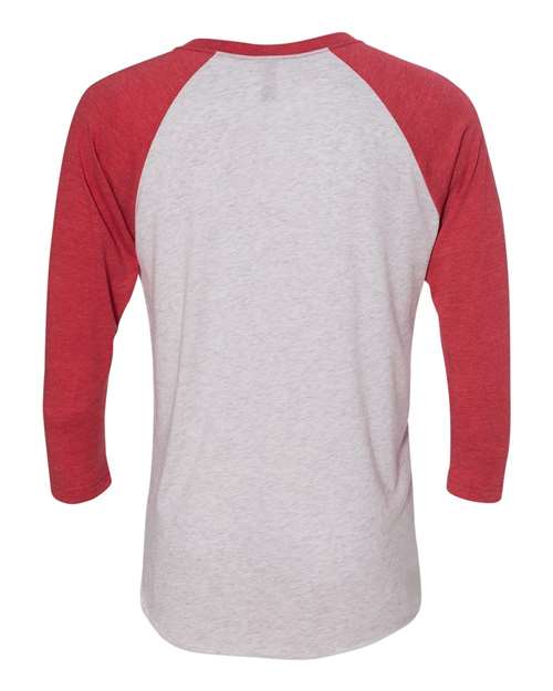 Next Level Unisex Triblend Three-Quarter Raglan Tee 6051