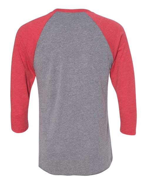 Next Level Unisex Triblend Three-Quarter Raglan Tee 6051