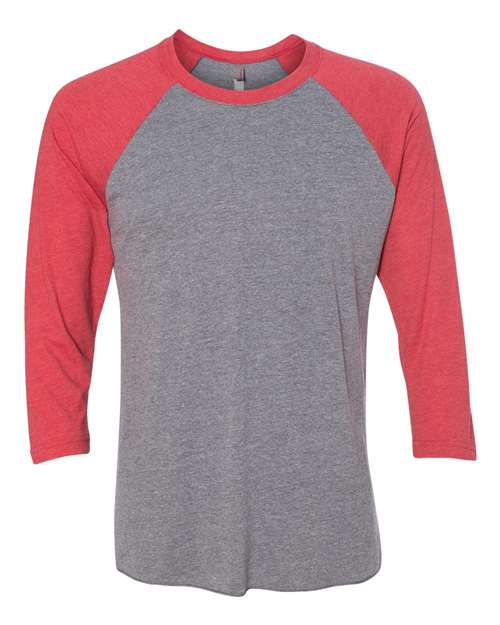 Next Level Unisex Triblend Three-Quarter Raglan Tee 6051