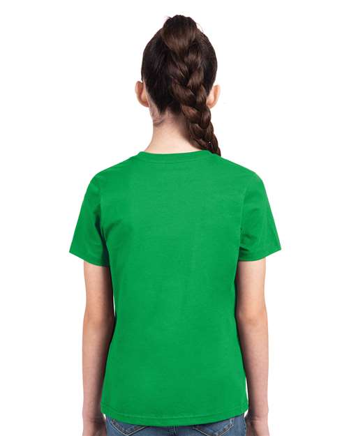 Next Level Youth Cotton Tee 3310