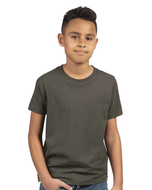 Next Level Youth Cotton Tee 3310