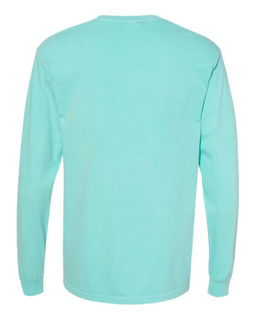 Comfort Colors Unisex Garment-Dyed Heavyweight Long Sleeve Pocket T-Shirt 4410