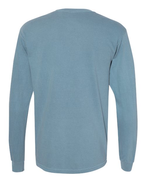 Comfort Colors Unisex Garment-Dyed Heavyweight Long Sleeve Pocket T-Shirt 4410
