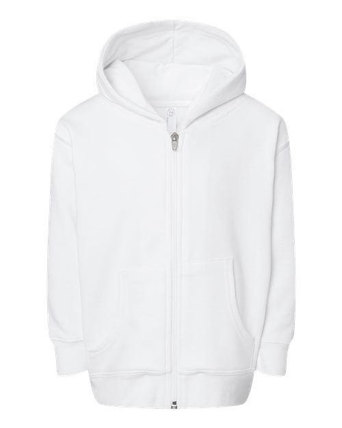 Rabbit Skins Toddler Full-Zip Fleece Hoodie Sweatshirt 3346
