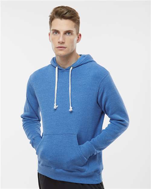J. America Men's Triblend Fleece Hooded Sweatshirt 8871