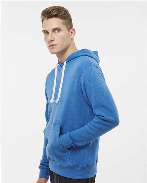 J. America Men's Triblend Fleece Hooded Sweatshirt 8871