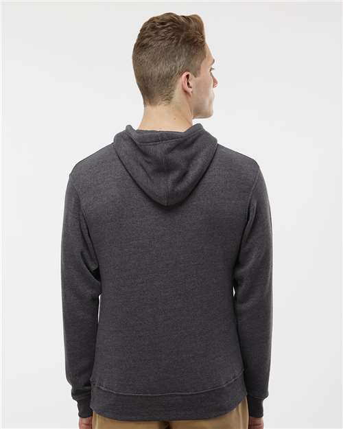 J. America Men's Triblend Fleece Hooded Sweatshirt 8871