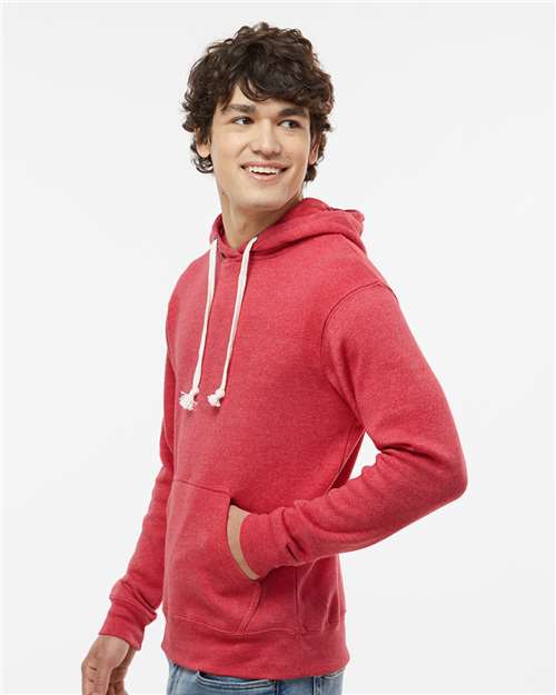 J. America Men's Triblend Fleece Hooded Sweatshirt 8871