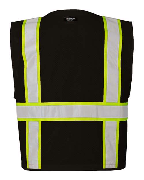 Kishigo Unisex EV Series® Enhanced Visibility Multi-Pocket Mesh Vest B100-111