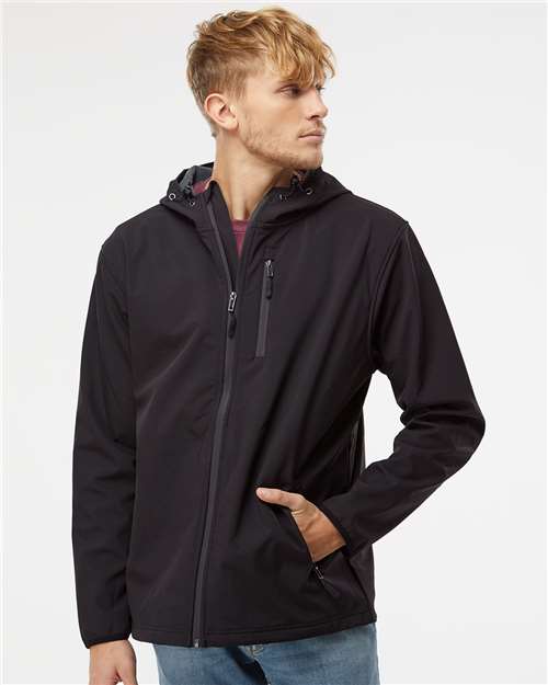 Independent Trading Co. Men's Poly-Tech Soft Shell Jacket EXP35SSZ