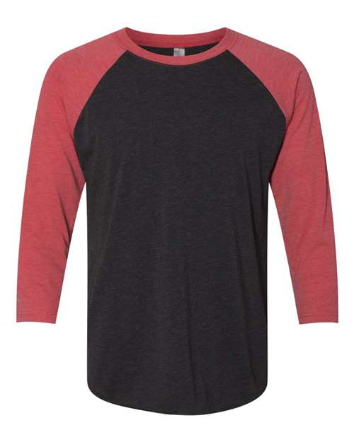 Next Level Unisex Triblend Three-Quarter Raglan Tee 6051