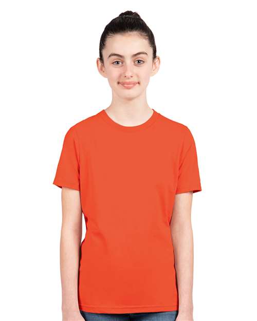 Next Level Youth Cotton Tee 3310