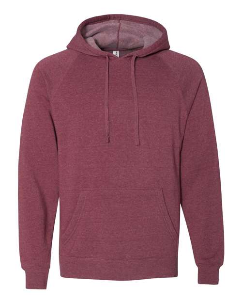 Independent Trading Co. Unisex Special Blend Raglan Hooded Sweatshirt PRM33SBP
