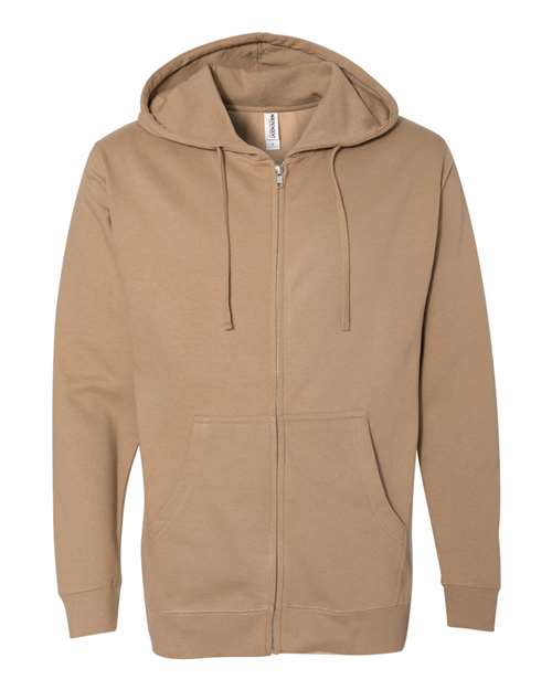 Independent Trading Co. Unisex Midweight Full-Zip Hooded Sweatshirt SS4500Z