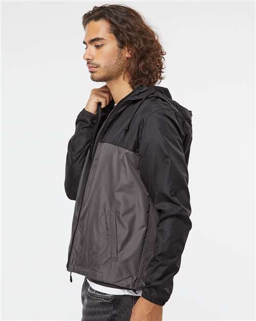 Independent Trading Co. Men's Lightweight Windbreaker Full-Zip Jacket EXP54LWZ
