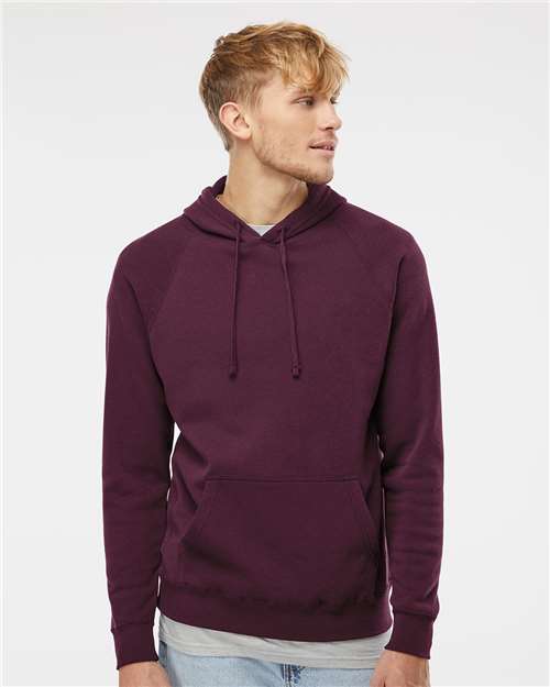 Independent Trading Co. Unisex Special Blend Raglan Hooded Sweatshirt PRM33SBP