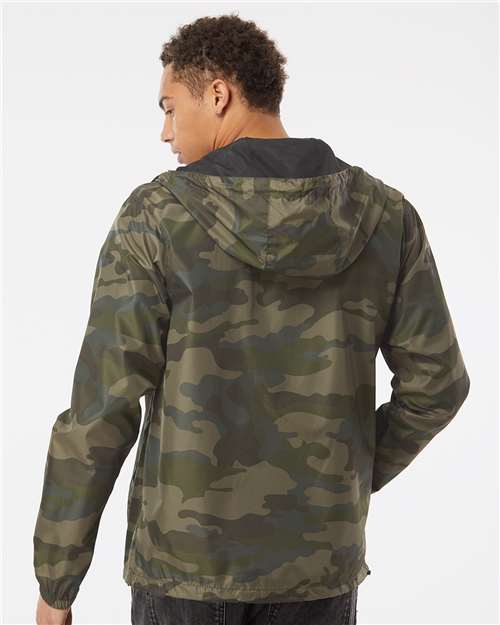 Independent Trading Co. Men's Lightweight Windbreaker Full-Zip Jacket EXP54LWZ