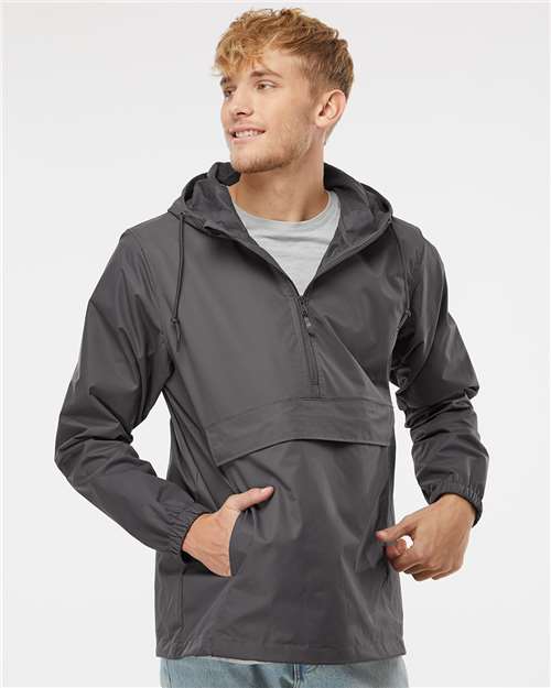 Independent Trading Co. Men's Nylon Anorak EXP94NAW