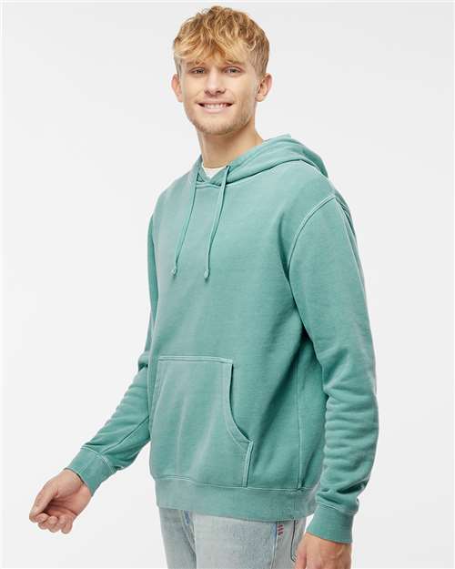 Independent Trading Co. Unisex Midweight Pigment-Dyed Hooded Sweatshirt PRM4500