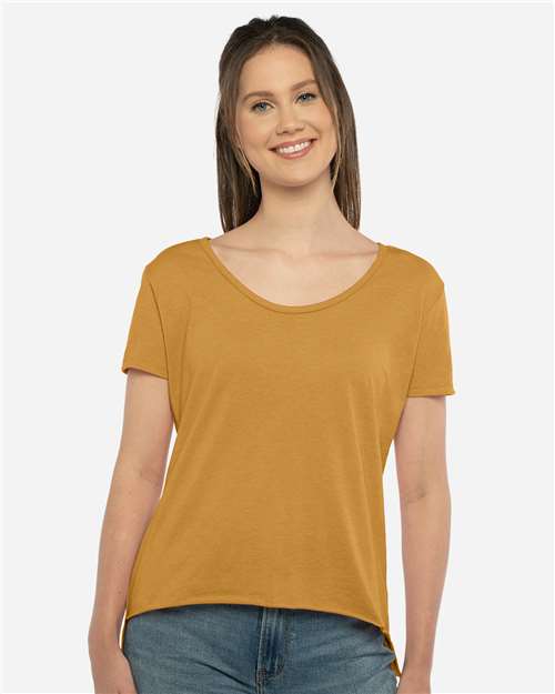 Next Level Women's Festival Scoop Neck Tee 5030