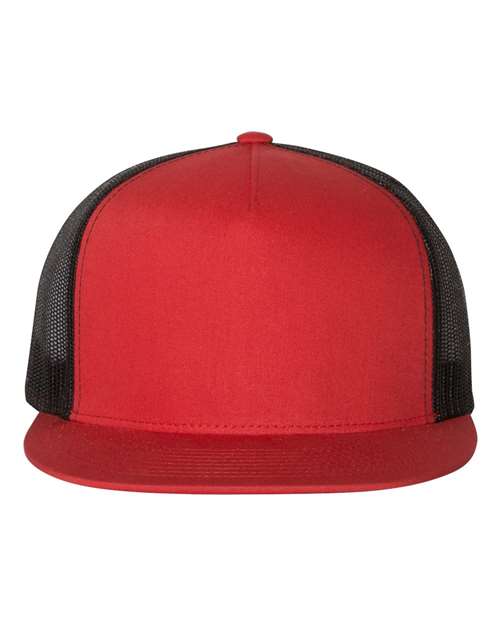 YP Classics Classic Five-Panel Trucker Cap 6006