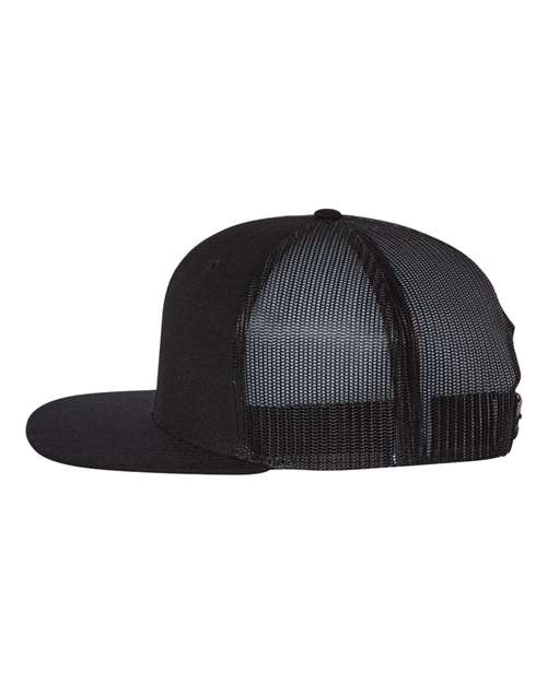 Richardson Wool Blend Flat Bill Trucker Cap 511