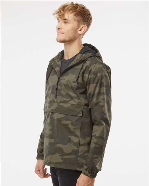 Independent Trading Co. Men's Nylon Anorak EXP94NAW