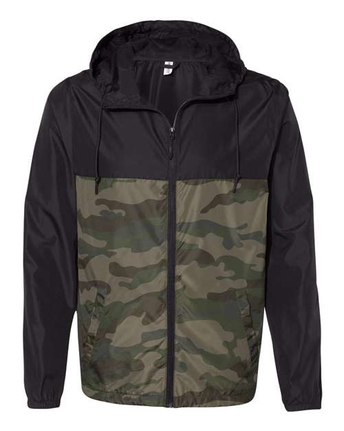 Independent Trading Co. Men's Lightweight Windbreaker Full-Zip Jacket EXP54LWZ