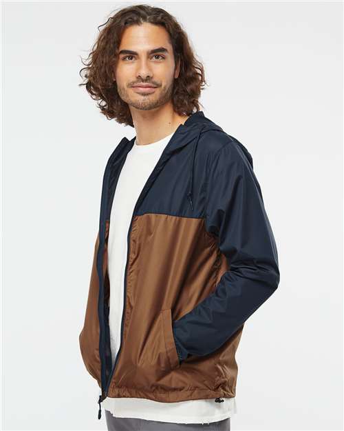 Independent Trading Co. Men's Lightweight Windbreaker Full-Zip Jacket EXP54LWZ