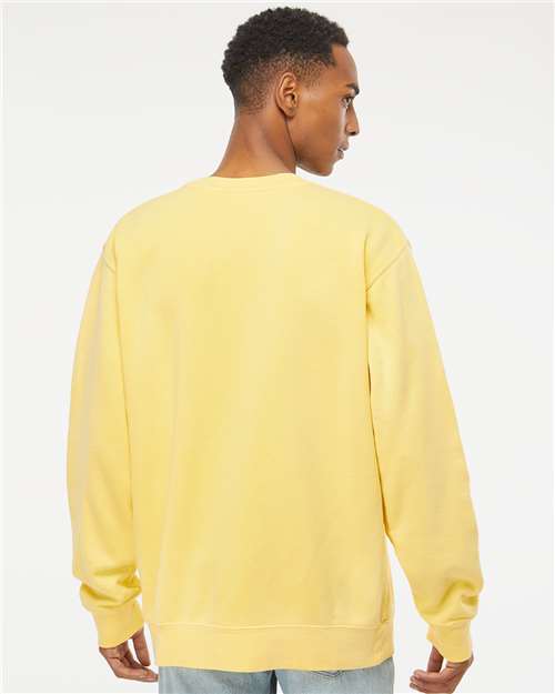 Independent Trading Co. Unisex Midweight Pigment-Dyed Crewneck Sweatshirt PRM3500