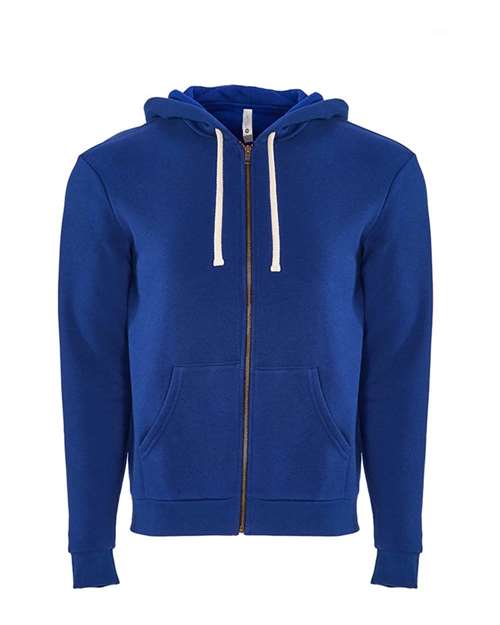 Next Level Unisex Santa Barbara Full-Zip Hoodie Sweatshirt 9602