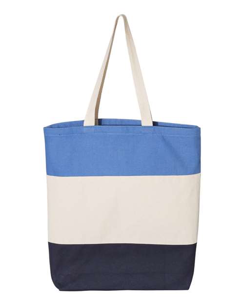 Q-Tees 11L Tri-Color Tote Q125900
