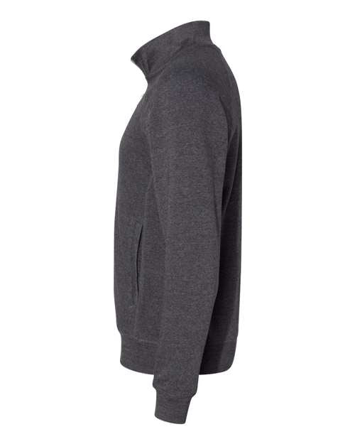 J. America Men's Triblend Quarter-Zip Sweatshirt 8869