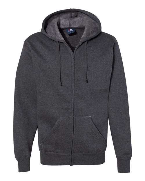 J. America Men's Premium Full-Zip Hooded Sweatshirt 8821