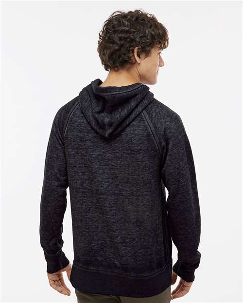 J. America Men's Vintage Zen Fleece Hooded Sweatshirt 8915