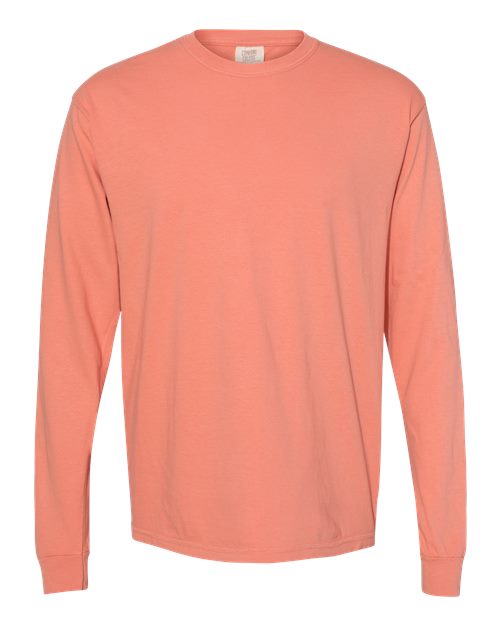 Comfort Colors Unisex Garment-Dyed Heavyweight Long Sleeve T-Shirt 6014