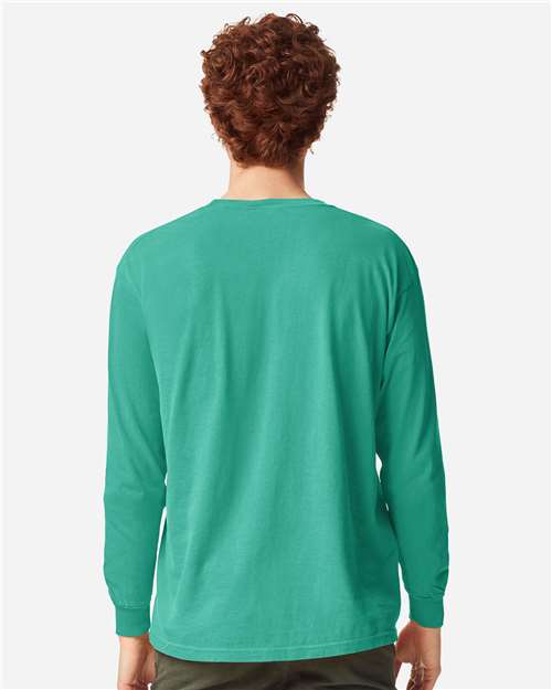 Comfort Colors Unisex Garment-Dyed Heavyweight Long Sleeve T-Shirt 6014
