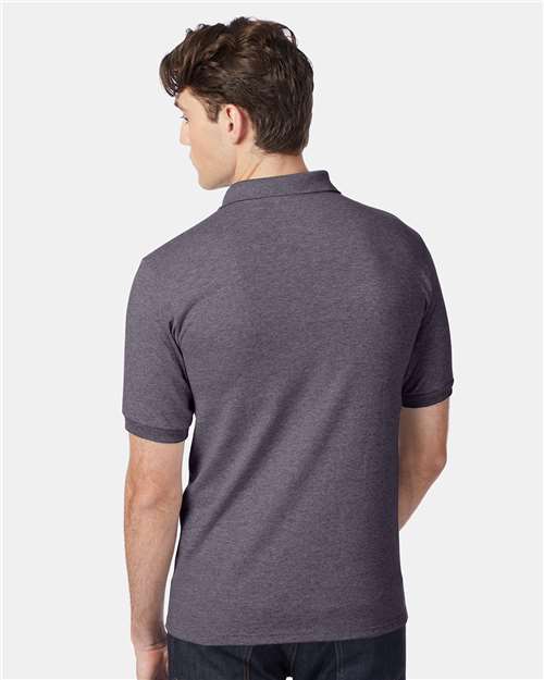 Hanes Unisex EcoSmart® Jersey Polo 054X