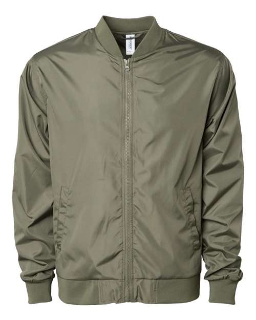 Independent Trading Co. Unisex Lightweight Bomber Jacket EXP52BMR
