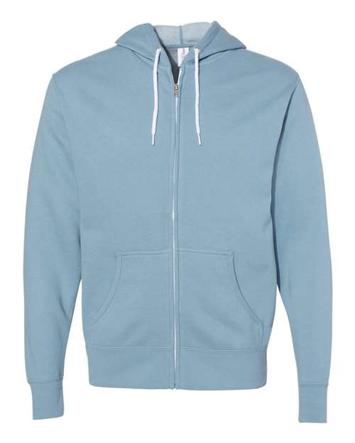 Independent Trading Co. Unisex Lightweight Full-Zip Hooded Sweatshirt AFX90UNZ