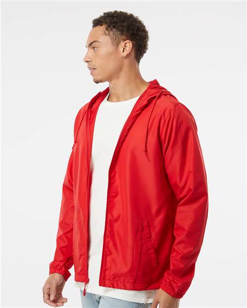 Independent Trading Co. Men's Lightweight Windbreaker Full-Zip Jacket EXP54LWZ