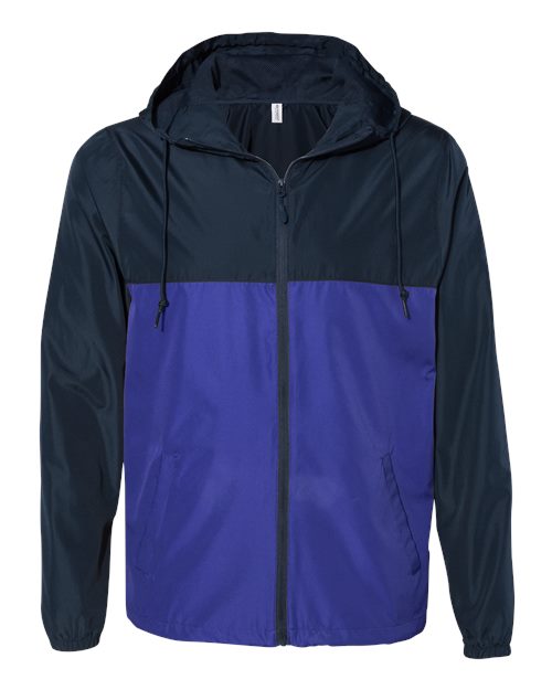 Independent Trading Co. Men's Lightweight Windbreaker Full-Zip Jacket EXP54LWZ