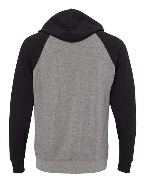 Independent Trading Co. Unisex Special Blend Raglan Hooded Sweatshirt PRM33SBP