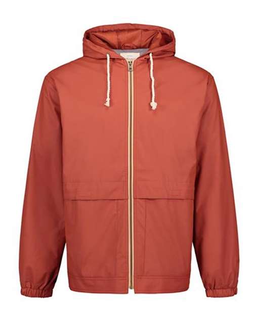 Weatherproof Unisex Vintage Hooded Rain Jacket 193910