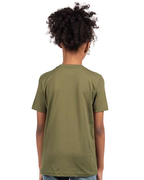 Next Level Youth Cotton Tee 3310