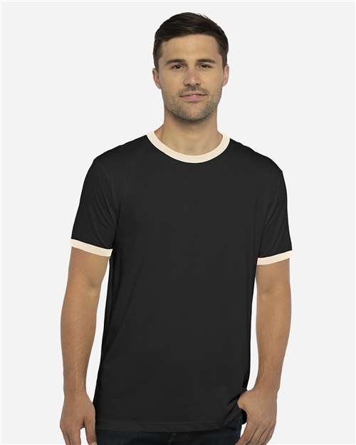 Next Level Unisex Cotton Ringer Tee 3604