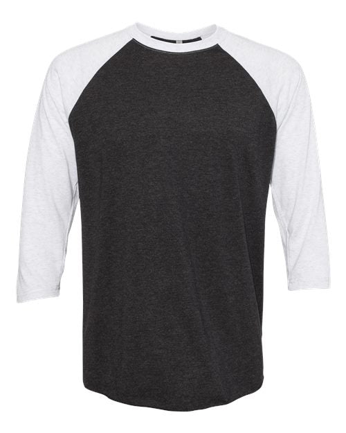 Next Level Unisex Triblend Three-Quarter Raglan Tee 6051