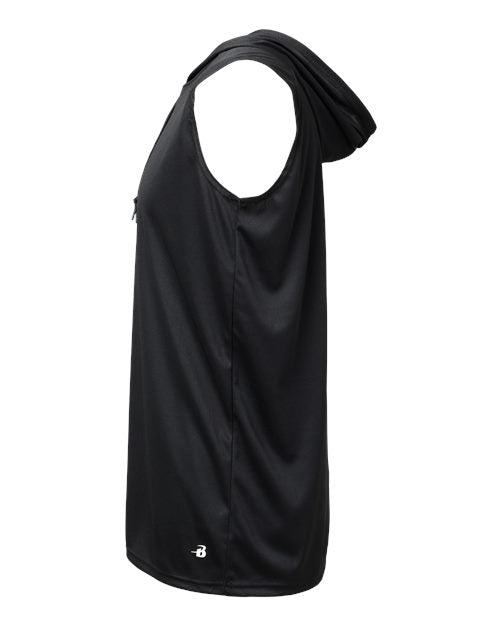 Badger Men's B-Core Hooded Sleeveless T-Shirt 4108