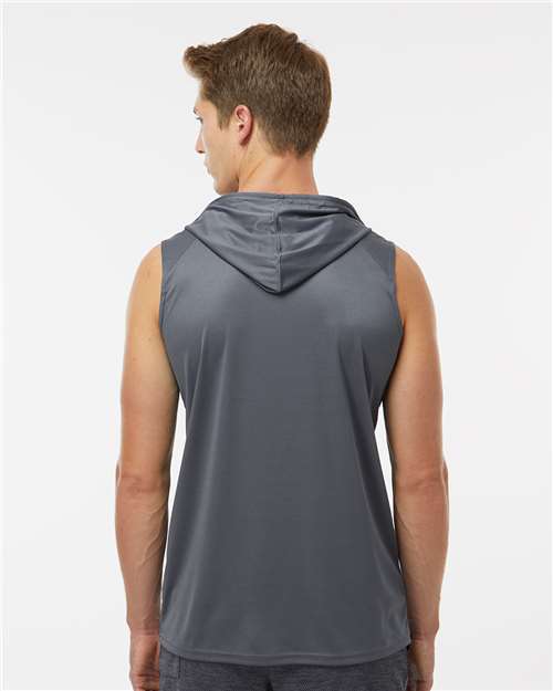 Badger Men's B-Core Hooded Sleeveless T-Shirt 4108